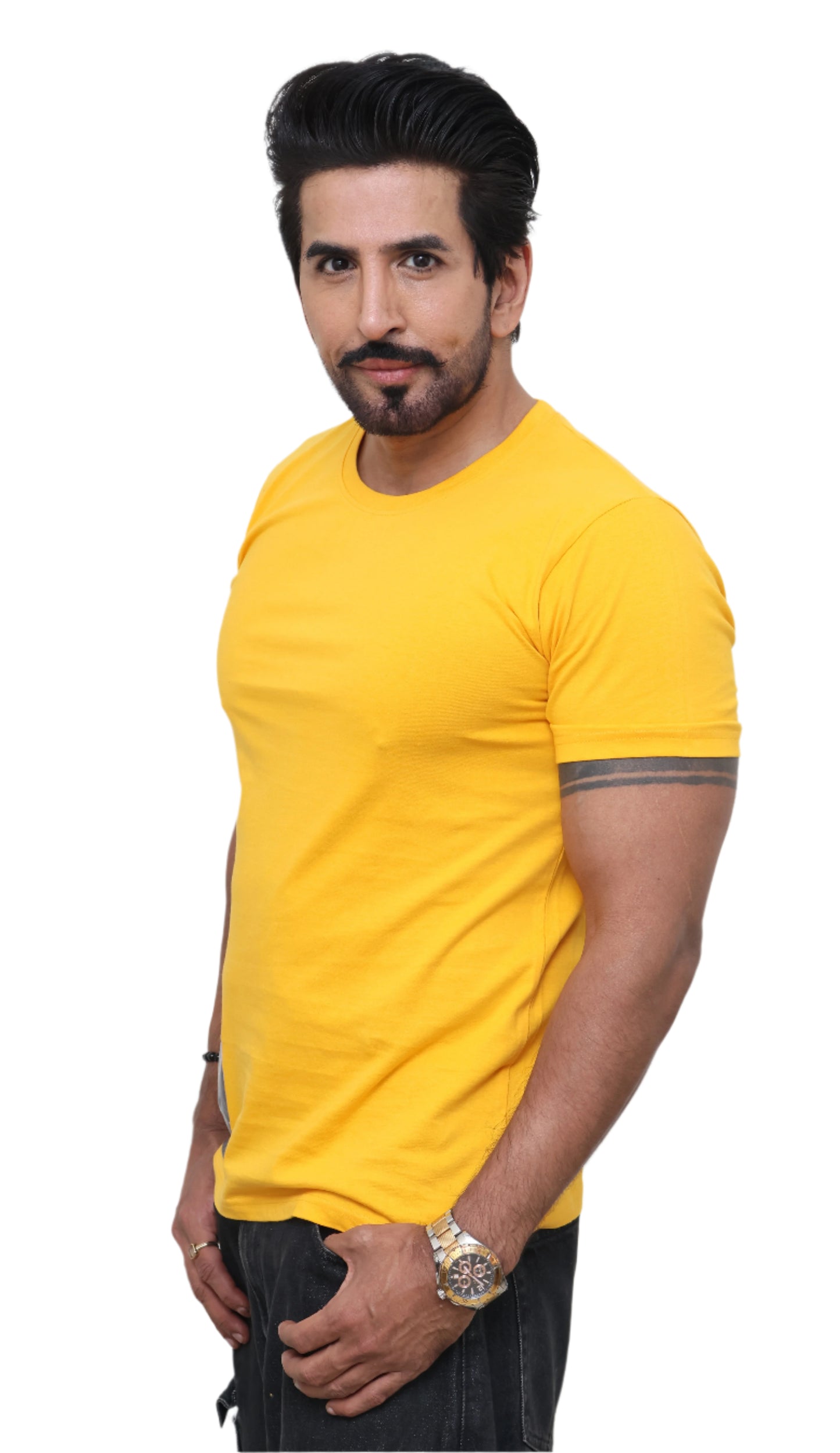 YELLOW BATMAN T-SHIRT : Egyptian Print