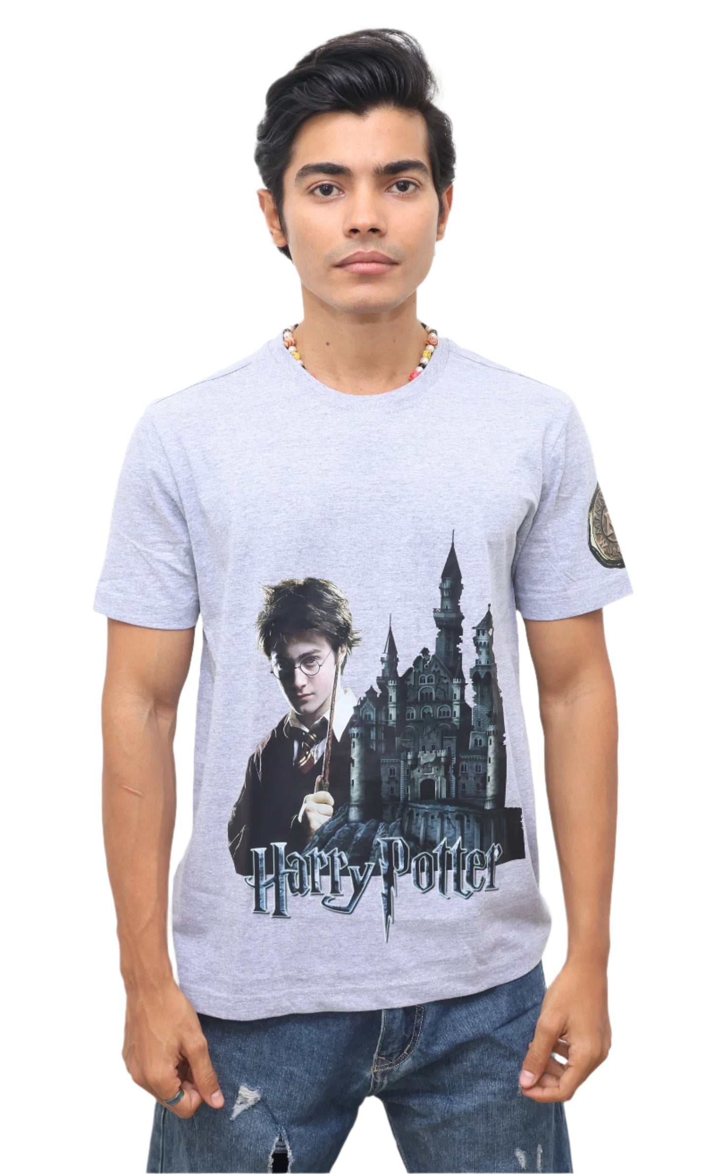 GREY T-SHIRT Harry Porter Print