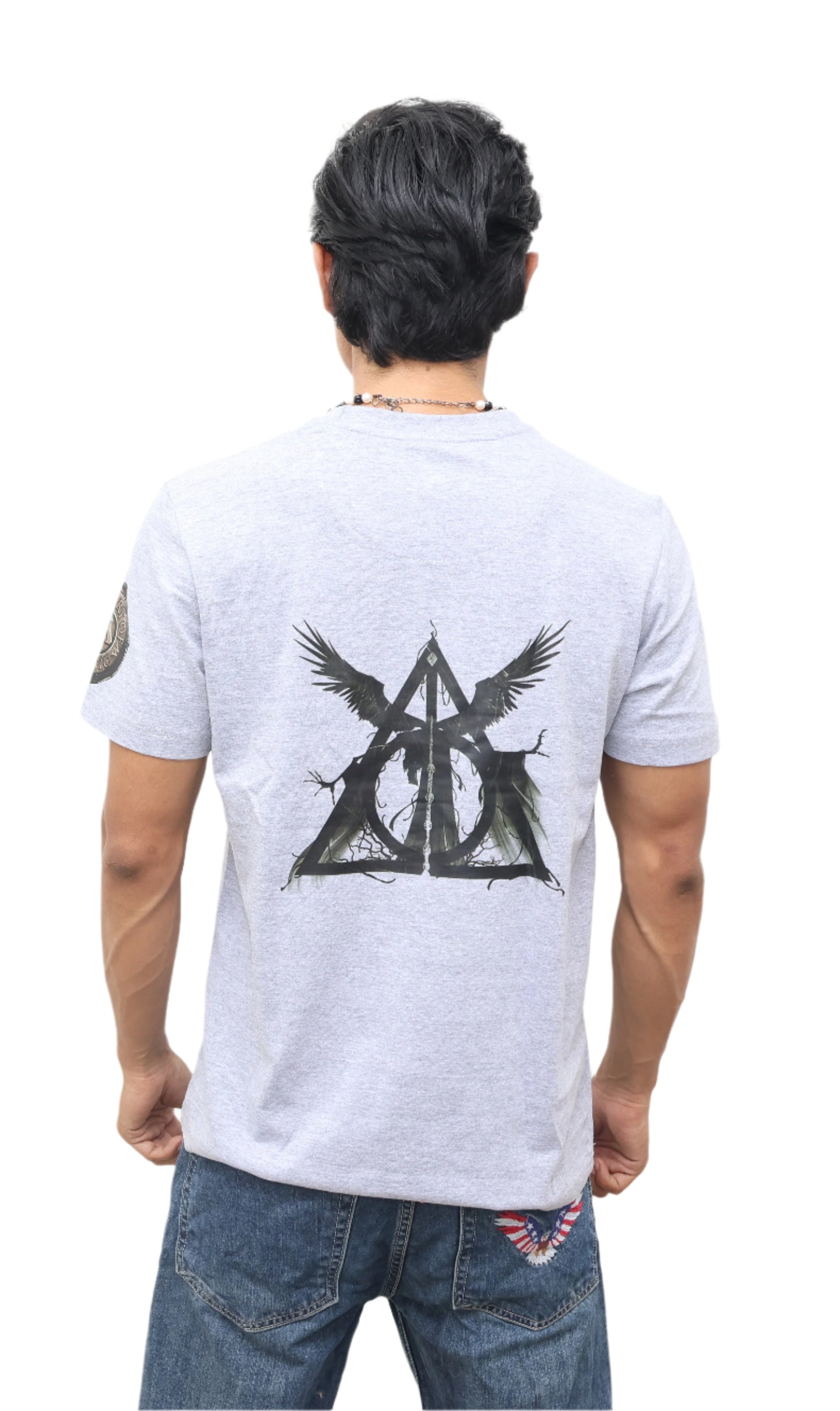 GREY T-SHIRT Harry Porter Print