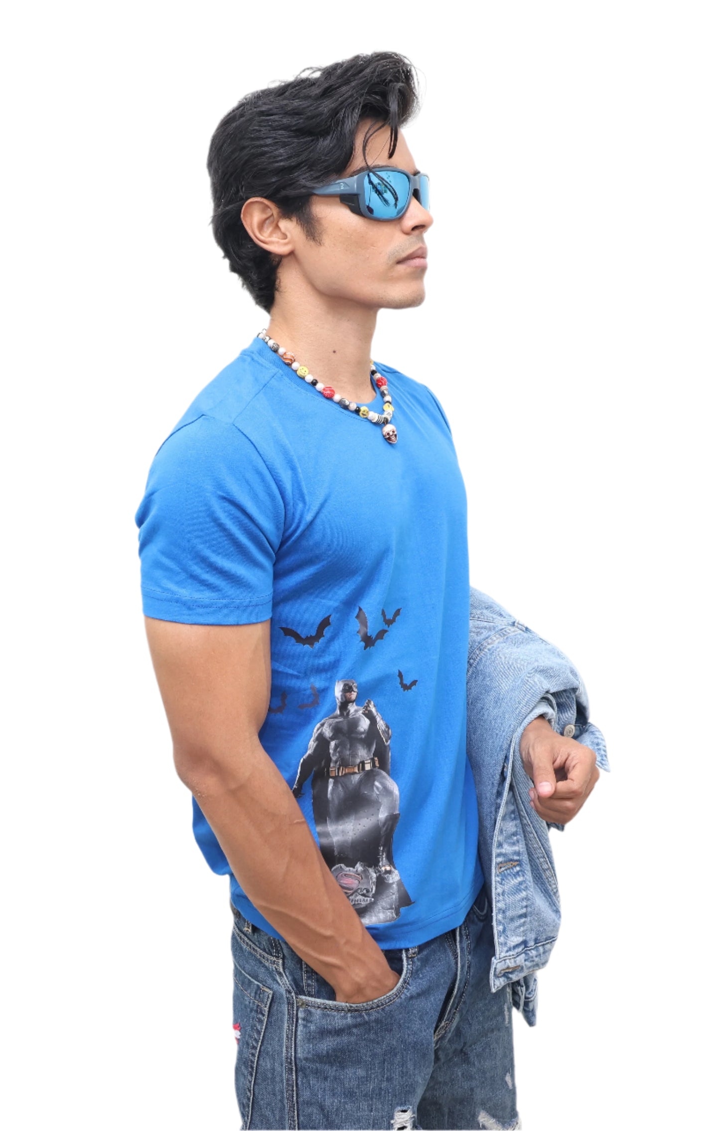 BLUE T-SHIRT : BATMAN BEN AFFLEK