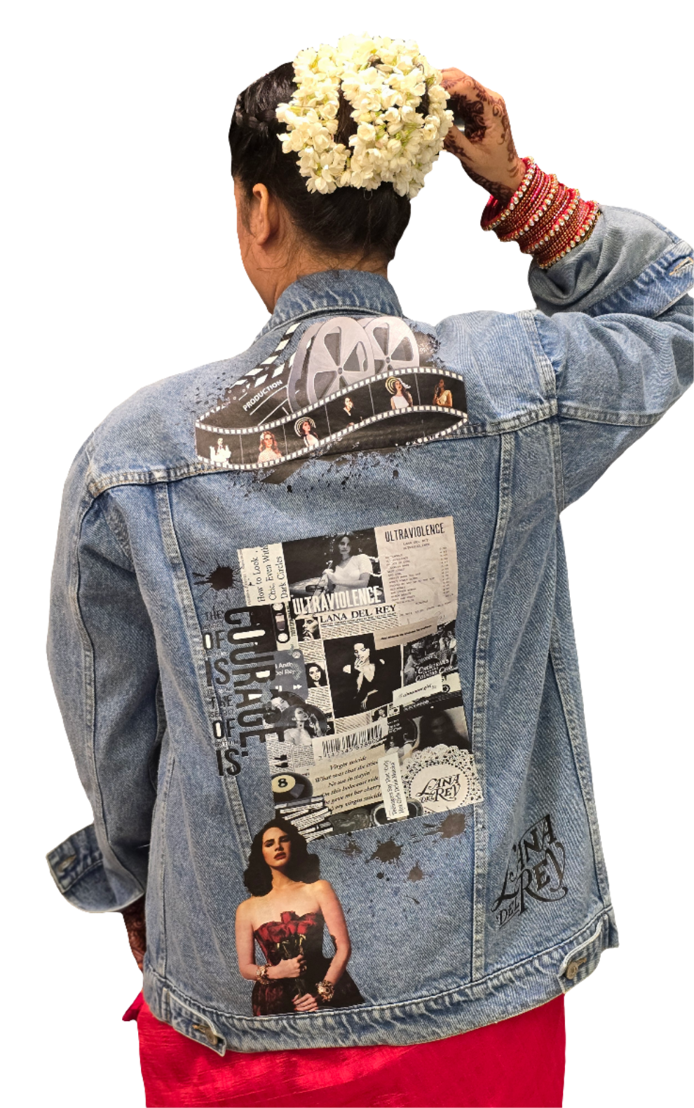 BLUE DENIM JACKET Lana Del Rey