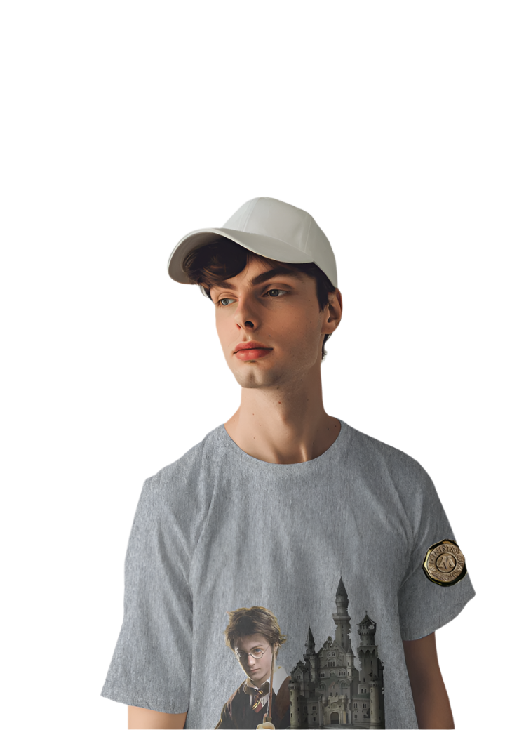 GREY T-SHIRT Harry Porter Print