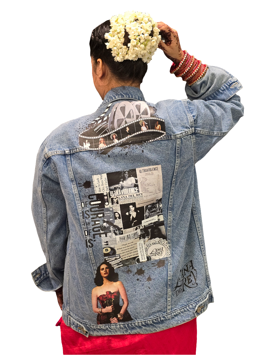 BLUE DENIM JACKET Lana Del Rey
