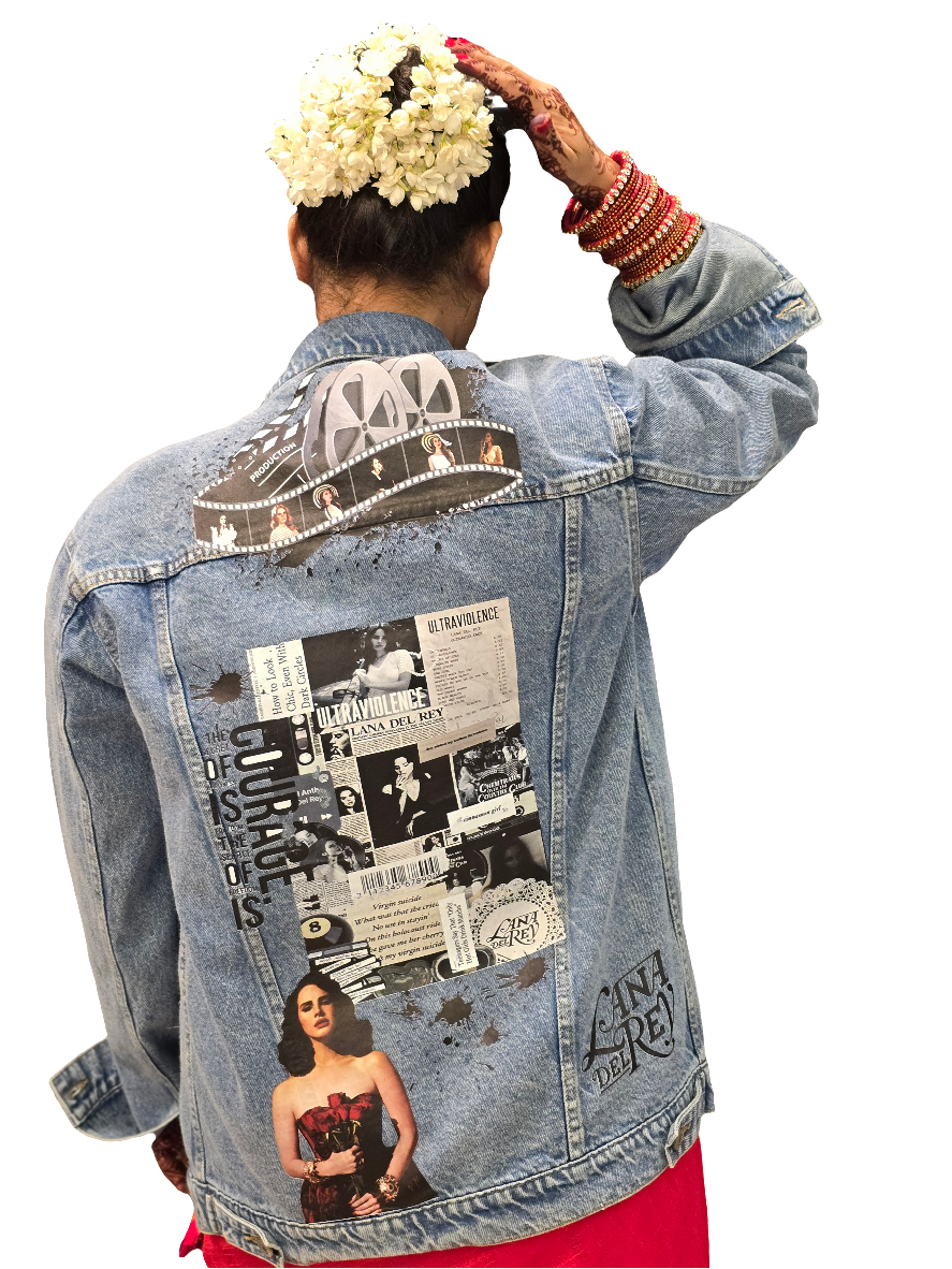 BLUE DENIM JACKET Lana Del Rey