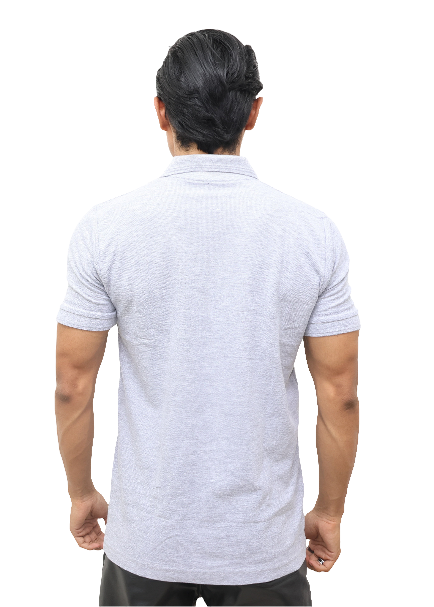 GREY COLLAR T-SHIRT : Formal Wear (Unisex)