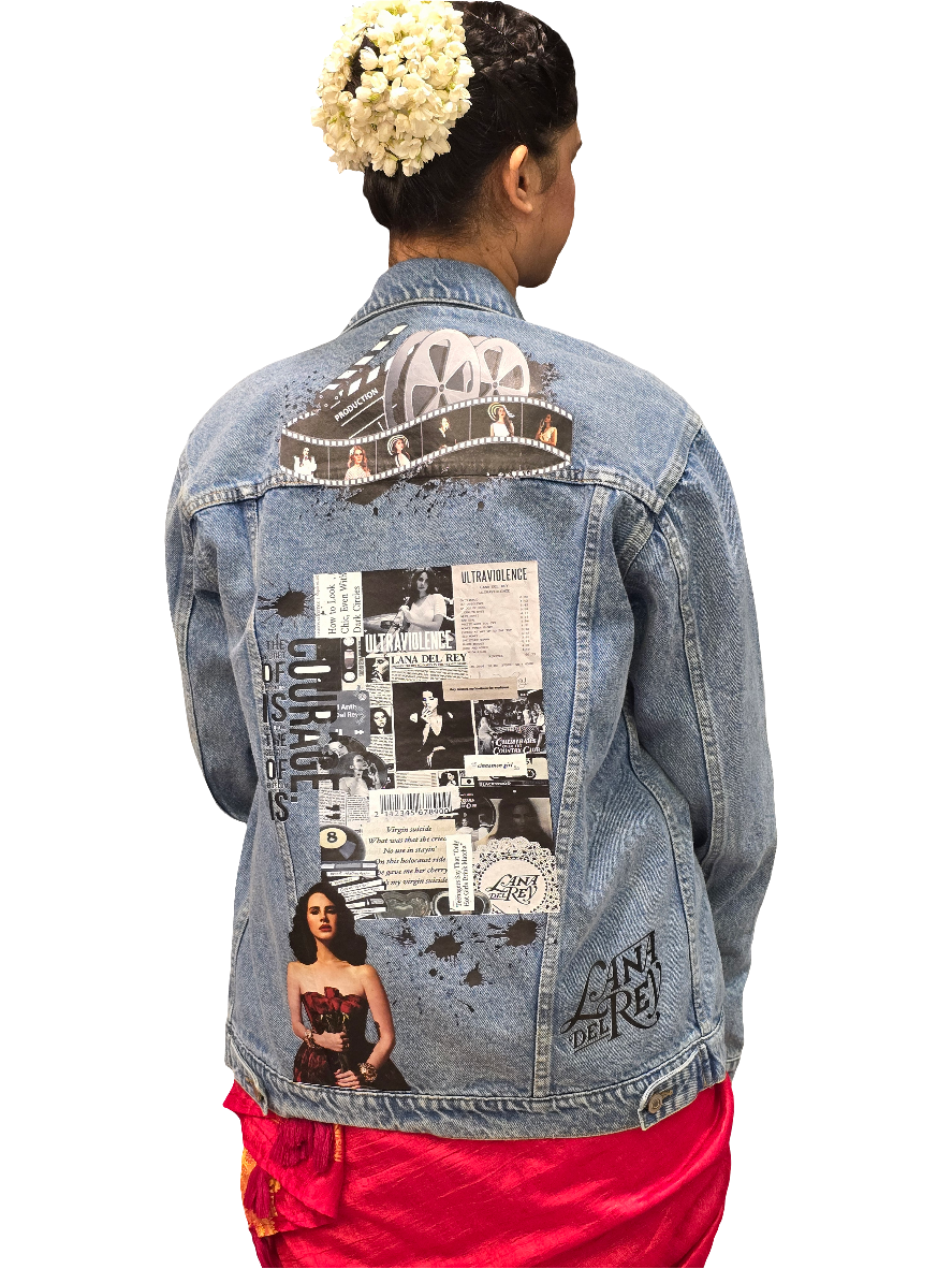 BLUE DENIM JACKET Lana Del Rey