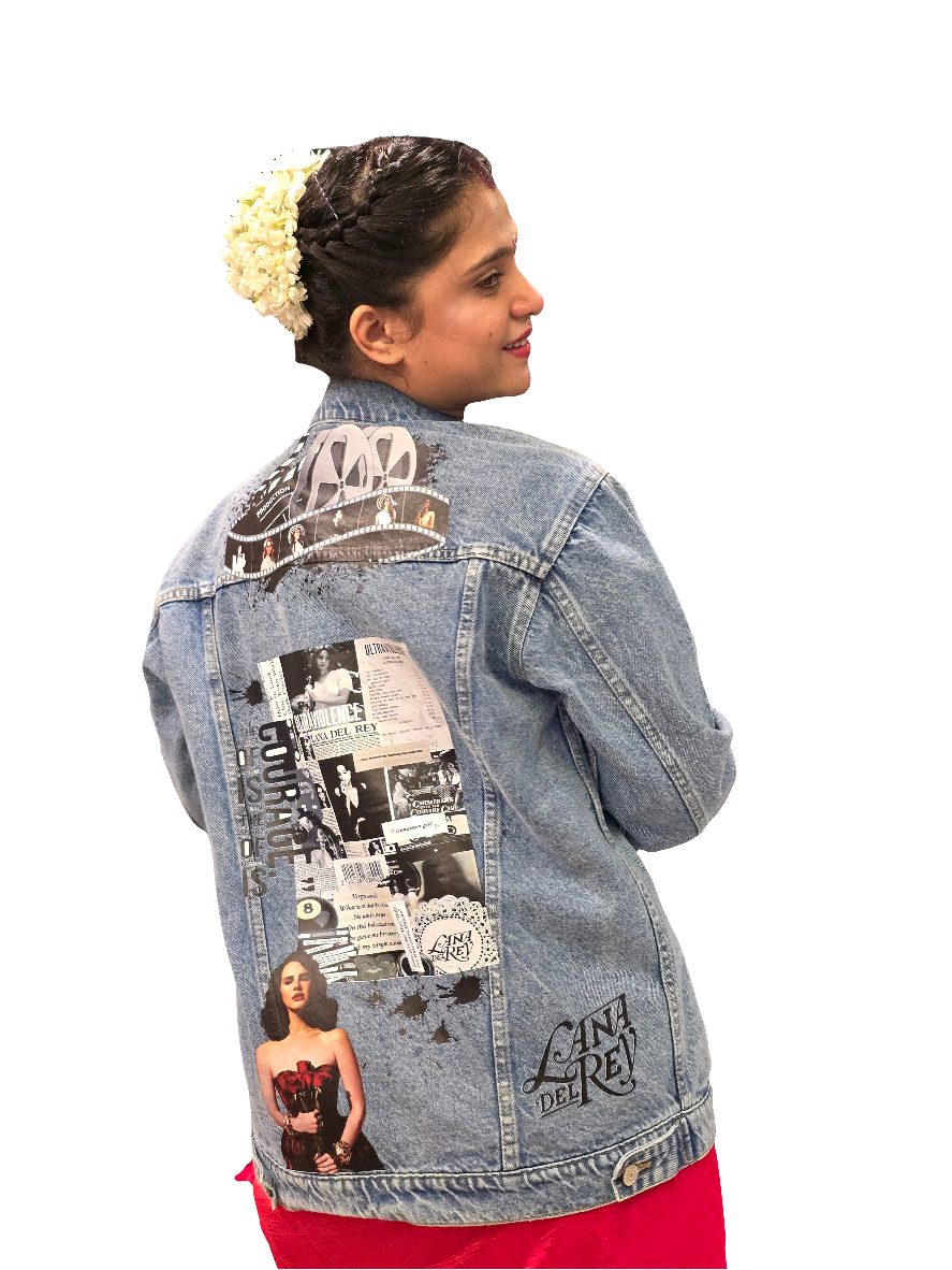 BLUE DENIM JACKET Lana Del Rey