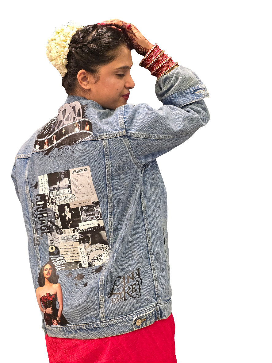 BLUE DENIM JACKET Lana Del Rey