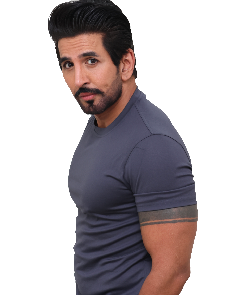 A SOLID Dark Grey T-Shirt