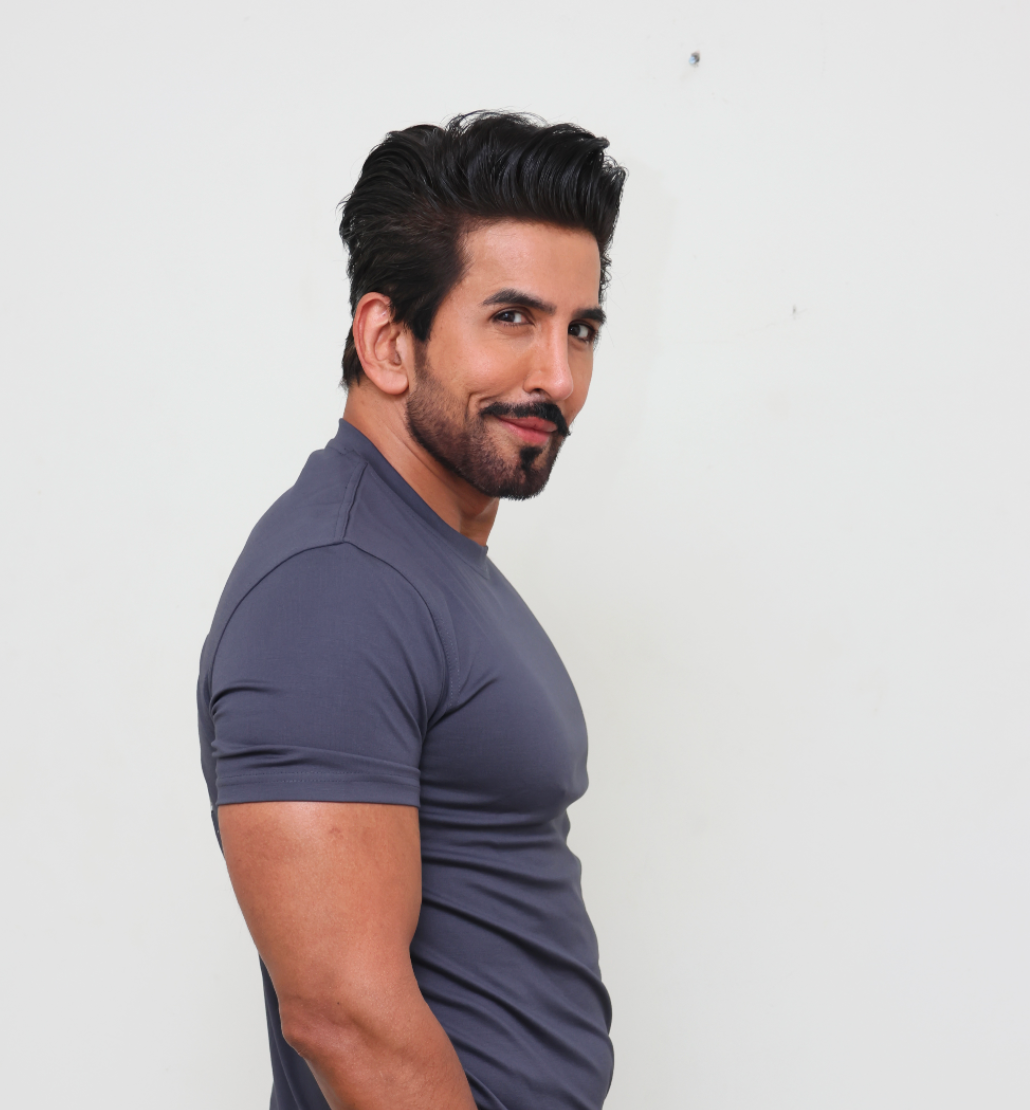 A SOLID Dark Grey T-Shirt