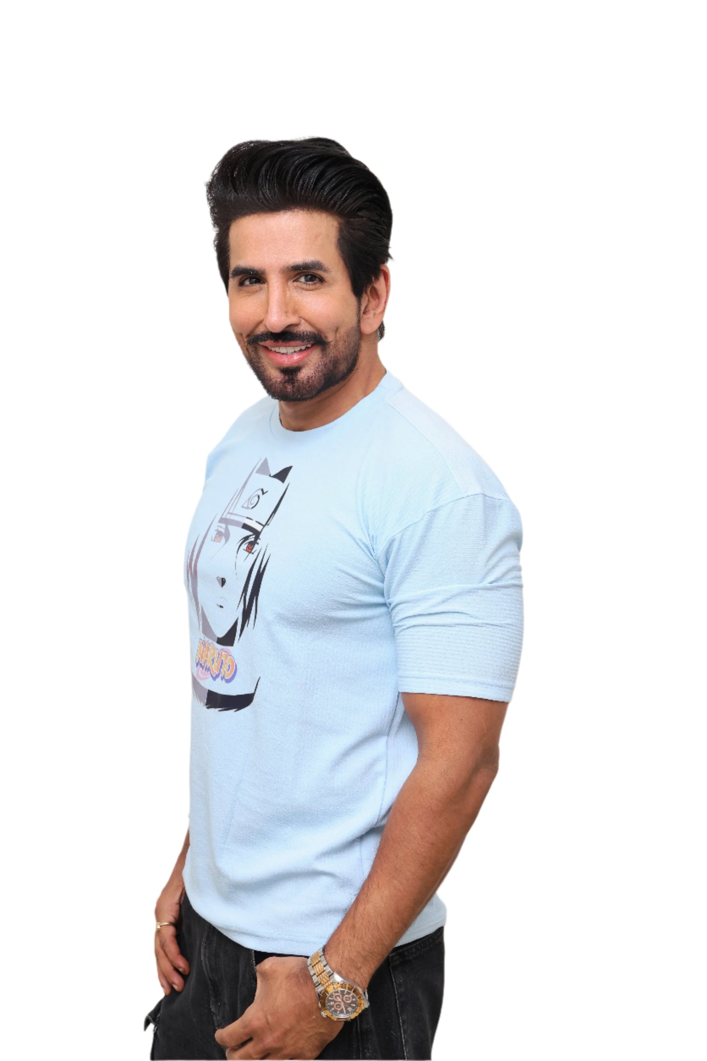 AQUA MEN's T-Shirt : SASUKE
