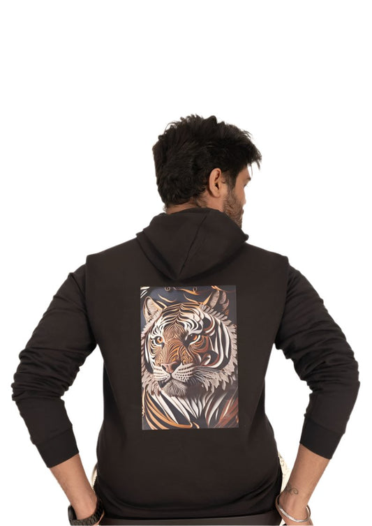 BLACK HOODIE. Save The Tiger