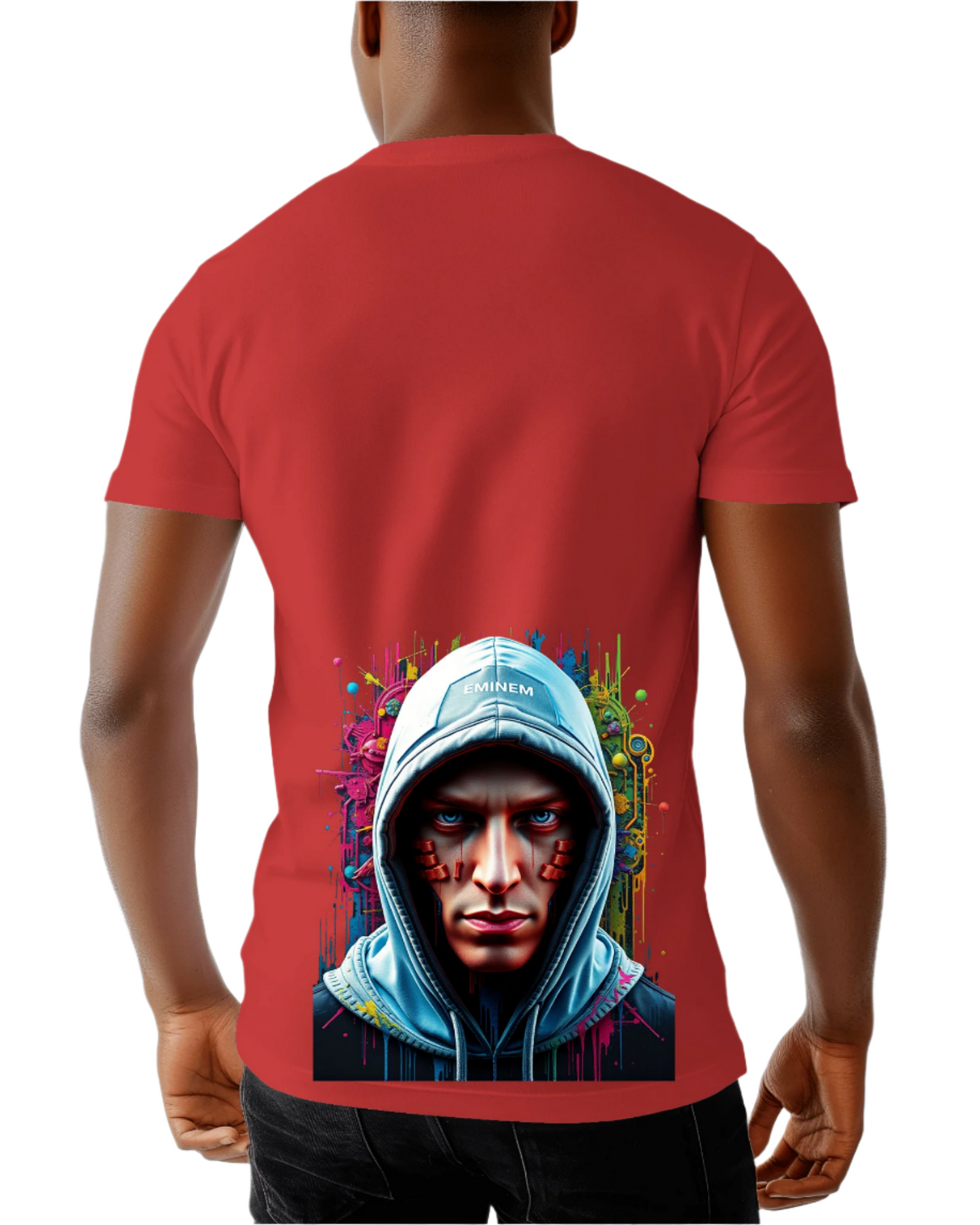 RED T-SHIRT Hip Hop Culture