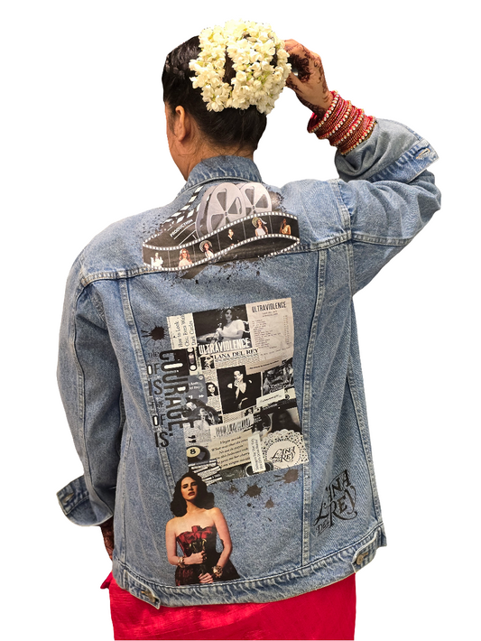 BLUE DENIM JACKET Lana Del Rey