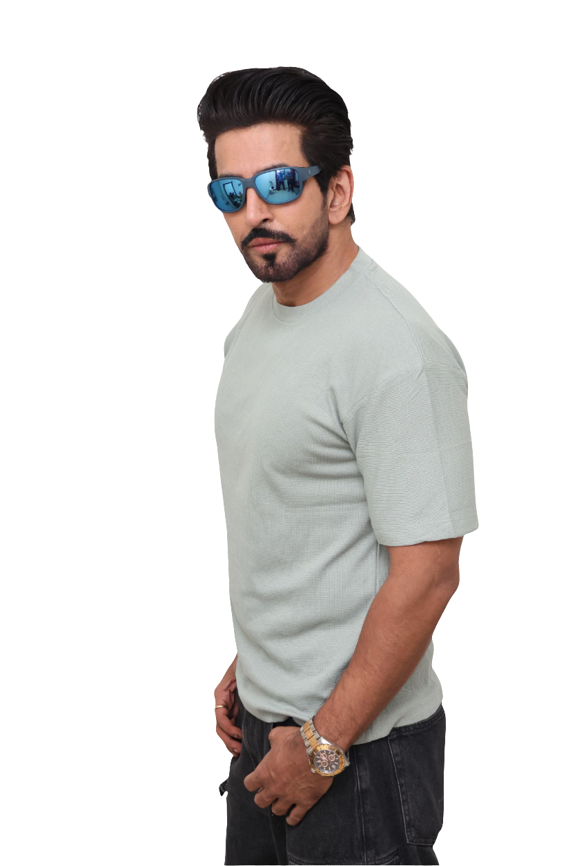 Tshirt Trending : Waffle Texture (Pista Green Color)